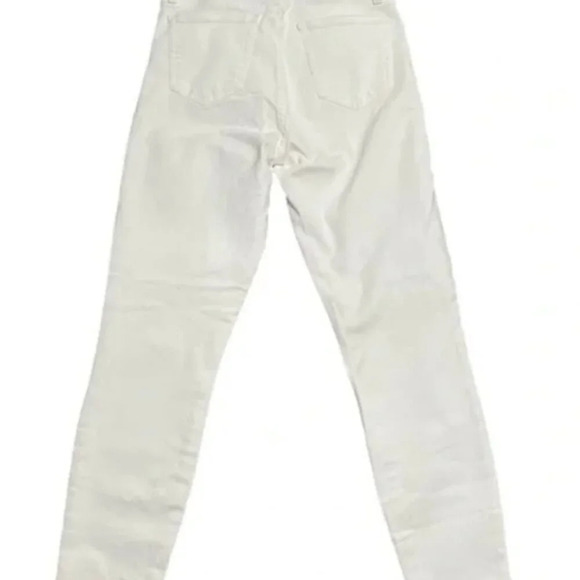 J Crew Wm's 9” High-Rise Toothpick Jeans White Sz 29 # 0484 - Picture 9 of 9